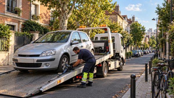 Services de remorquage et recyclage auto Montreuil