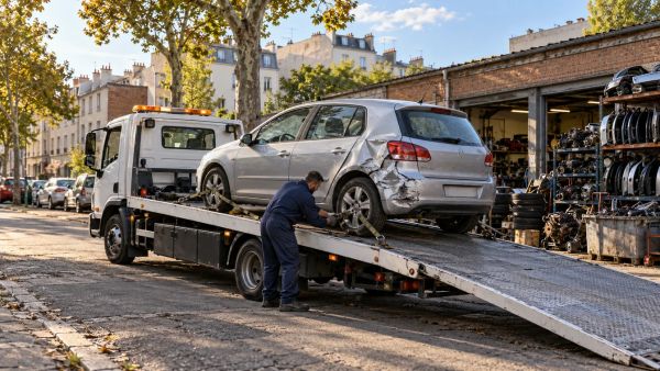 Services de remorquage et recyclage auto Montreuil